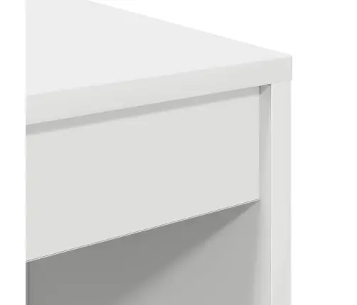 Rakstāmgalds Balts Mdf 80 X 40 X 76 Cm Vienkāršs Rakstāmgalds Vidaxl