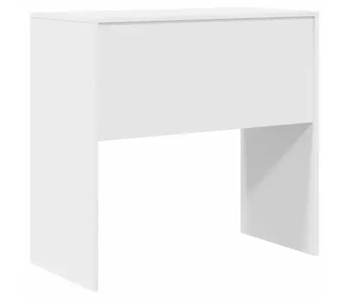 Rakstāmgalds Balts Mdf 80 X 40 X 76 Cm Vienkāršs Rakstāmgalds Vidaxl