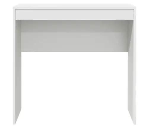 Rakstāmgalds Balts Mdf 80 X 40 X 76 Cm Vienkāršs Rakstāmgalds Vidaxl