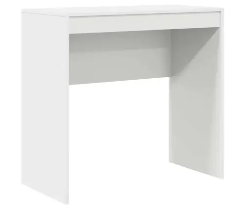 Rakstāmgalds Balts Mdf 80 X 40 X 76 Cm Vienkāršs Rakstāmgalds Vidaxl