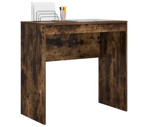 Laud Suitsutatud Tamm 80 X 40 X 76 Cm Tehispuit