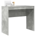 Stalas Betono Pilka 90 X 40 X 76 Cm Apdirbta Mediena