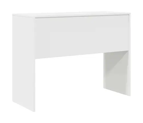 Stalas Kita Balta 100 X 40 X 76 Cm Apdirbta Mediena