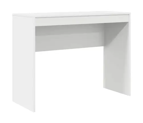 Stalas Kita Balta 100 X 40 X 76 Cm Apdirbta Mediena