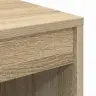 Stalas Sonoma Ąžuolas 100 X 40 X 76 Cm Apdirbta Mediena