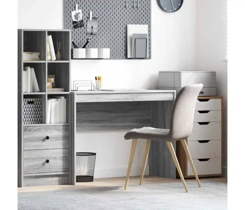 Datorgalds Pelēka Sonoma Mdf 100 X 40 X 76 Cm Vienkāršs Vidaxl Datorgalds Pelēka Sonoma Mdf 100 X 40 X 76 Cm Vienkāršs Vidaxl