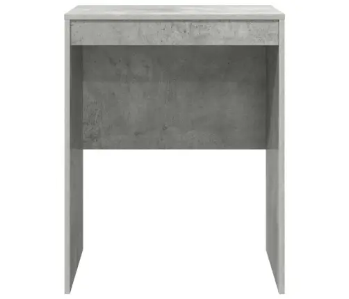 Stalas Betono Pilka 60 X 50 X 76 Cm Apdirbta Mediena