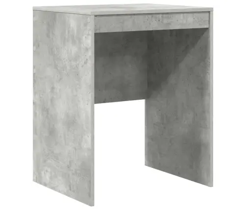 Stalas Betono Pilka 60 X 50 X 76 Cm Apdirbta Mediena