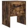 Stalas Dūminio Ąžuolo 60 X 50 X 76 Cm Apdirbta Mediena