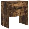 Stalas Dūminio Ąžuolo 70 X 50 X 76 Cm Apdirbta Mediena