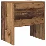 Rakstīšanas Galds Vecs Koks Mdf 70 X 50 X 76 Cm Vienkāršs Vidaxl