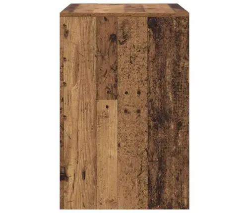 Rakstīšanas Galds Vecs Koks Mdf 70 X 50 X 76 Cm Vienkāršs Vidaxl