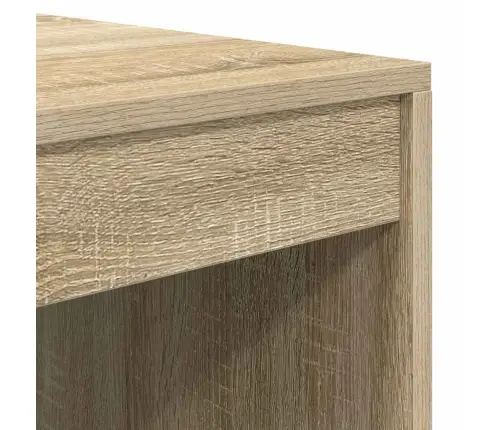 Galds Sonoma Ozols 80X50X76 Cm Inženierijas Koks Vidaxl