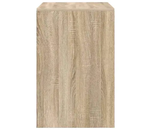 Galds Sonoma Ozols 80X50X76 Cm Inženierijas Koks Vidaxl