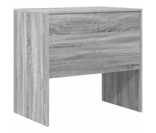 Galds Pelēks Sonoma 80X50X76 Cm Inženierijas Koks Vidaxl