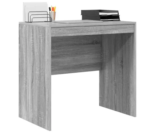 Galds Pelēks Sonoma 80X50X76 Cm Inženierijas Koks Vidaxl