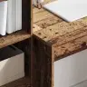 Galds Vecs Koks 80X50X76 Cm Inženierijas Koks Vidaxl