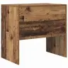 Galds Vecs Koks 80X50X76 Cm Inženierijas Koks Vidaxl