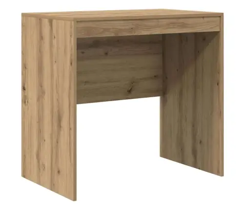 Galds Amatnieka Ozols 80X50X76 Cm No Inženierijas Koka Vidaxl