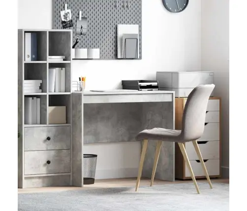 Datorgalds Betona Pelēks Mdf Plātne 90 X 50 X 76 Cm Datorgalds Vidaxl