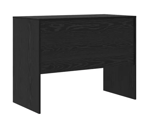 Rakstāmgalds Melns Ozols Inženierijas Koksne 100 X 50 X 76 Cm Vidaxl