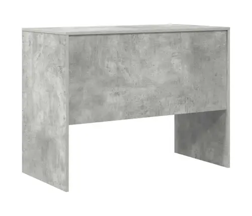 Galds Betona Pelēka 100 X 50 X 76 Cm Inženierijas Koks Vidaxl