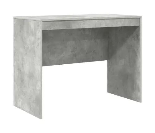 Galds Betona Pelēka 100 X 50 X 76 Cm Inženierijas Koks Vidaxl