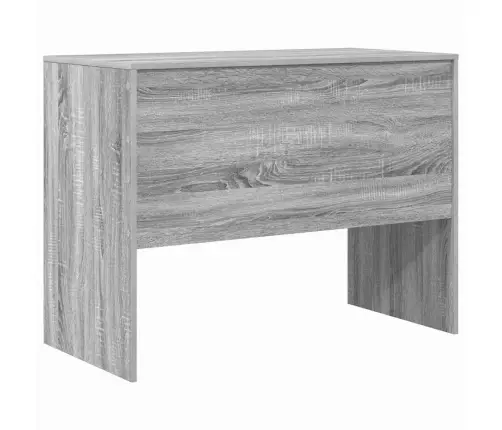 Stalas Pilka Sonoma Ąžuolo 100 X 50 X 76 Cm Apdirbta Mediena