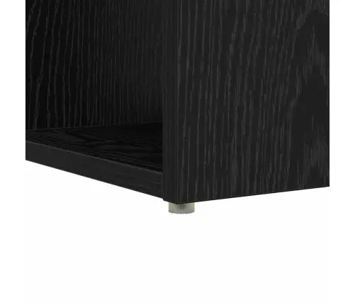 Stalas Juoda Ąžuolo 108 X 55 X 103,5 Cm Apdirbta Mediena