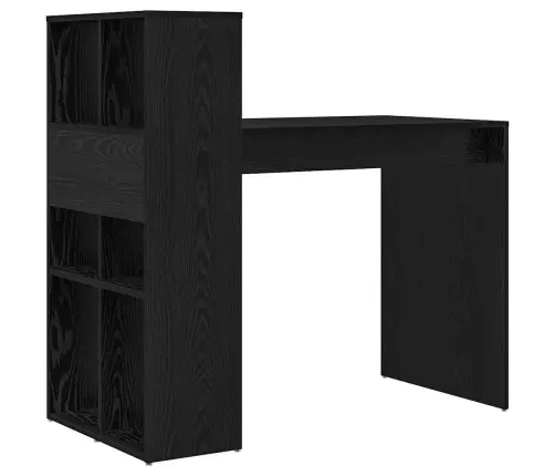 Stalas Juoda Ąžuolo 108 X 55 X 103,5 Cm Apdirbta Mediena