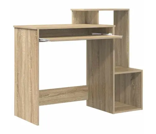 Puldilaud Riiuliga Sonoma Tamm 106 X 40 X 88.5 Cm Tehispuit