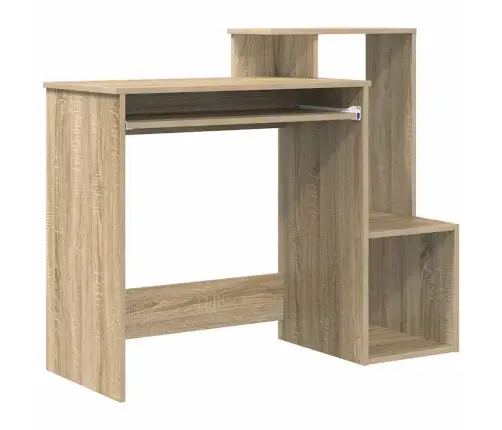 Puldilaud Riiuliga Sonoma Tamm 106 X 40 X 88.5 Cm Tehispuit