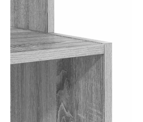 Stalas Pilkas Sonoma 106 X 40 X 88.5 Cm Apdirbta Mediena