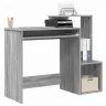 Stalas Pilkas Sonoma 106 X 40 X 88.5 Cm Apdirbta Mediena