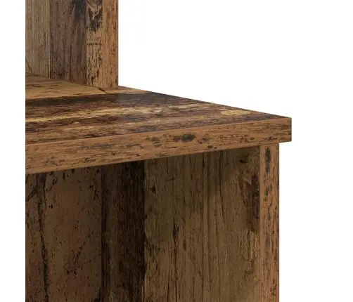 Galds Ar Uzglabāšanu Vecais Koks 120.5X44X88.5 Cm Inženierijas Koks Vidaxl