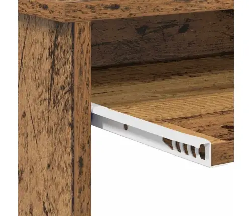 Galds Ar Uzglabāšanu Vecais Koks 120.5X44X88.5 Cm Inženierijas Koks Vidaxl