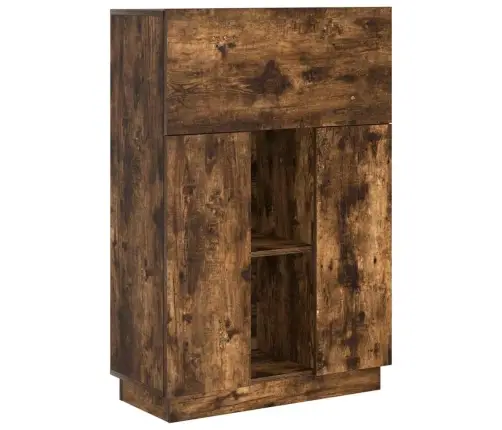 Dūmota Ozolkoka Rakstāmgalds Dūmots Ozols Inženierijas Koks Vidaxl