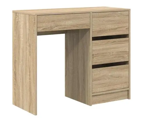 Galds Sonomas Ozola 90 X 37.5 X 75 Cm Inženierijas Koks Vidaxl