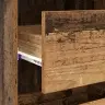 Vecā Koka Rakstām Galds Vecs Koks Inženierijas Koks Vidējs Vidaxl