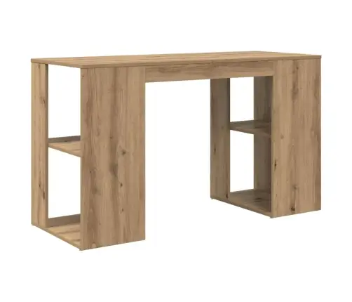 Hoiuruumiga Laud Käsitöötamm 130 X 50.5 X 75 Cm Tehispuit