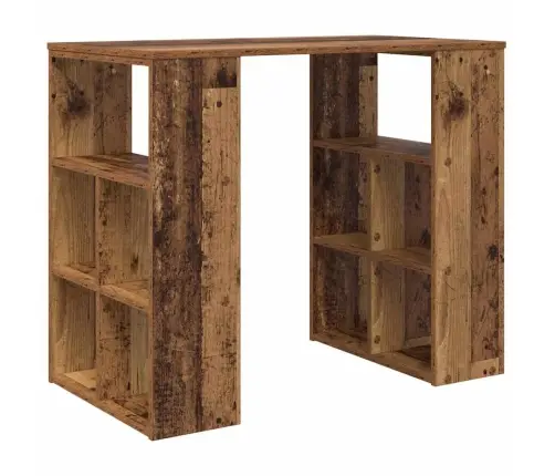 Stūra Galds Vecais Koks Masīvkoks Vidējs Stūra Galds Vidaxl