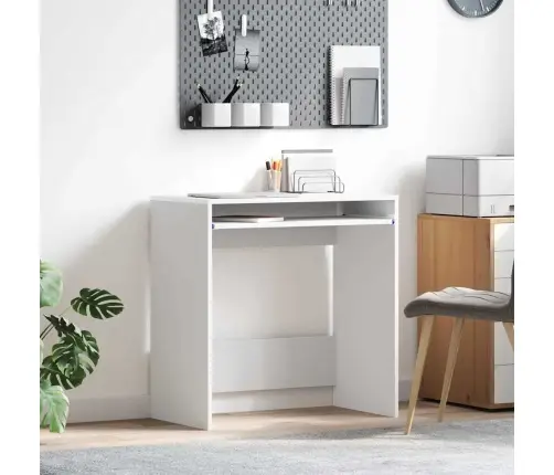 Datorgalds Balts Inženierijas Koks Kompakts Organizatori Vidaxl