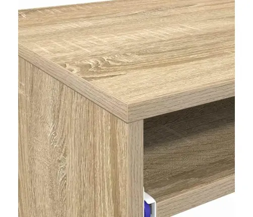 Datorgalds Sonoma Oaks Inženierijas Koks Kompakts Datorgalds Vidaxl