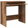 Laud Riiuliga Vana Puit 77.5 X 43 X 79 Cm Tehispuit
