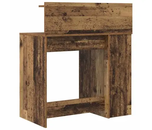 Laud Hoiuruumiga Vana Puit 90 X 48 X 101.5 Cm Tehispuit