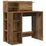 Laud Hoiuruumiga Vana Puit 90 X 48 X 101.5 Cm Tehispuit