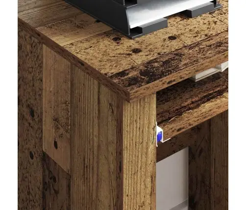 Stalas Su Ratais Su Stalčių Senovinis Medis 91 X 50 X 77 Cm