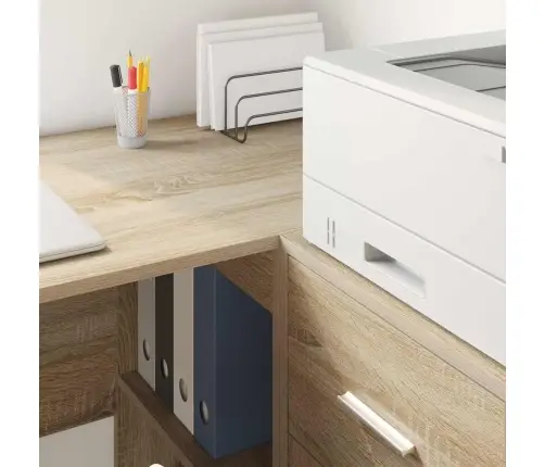 Laud Riiuliga Sonoma Tamm 102 X 50 X 75 Cm Tehispuit
