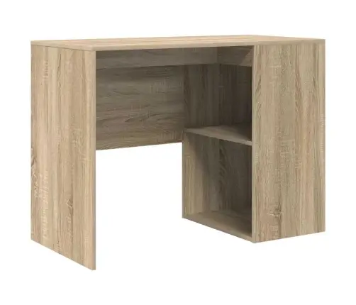 Laud Riiuliga Sonoma Tamm 102 X 50 X 75 Cm Tehispuit