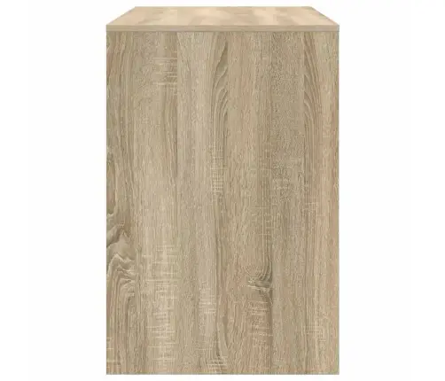 Laud Riiuliga Sonoma Tamm 102 X 50 X 75 Cm Tehispuit